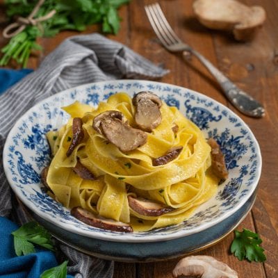 Tagliatelle ai funghi porcini