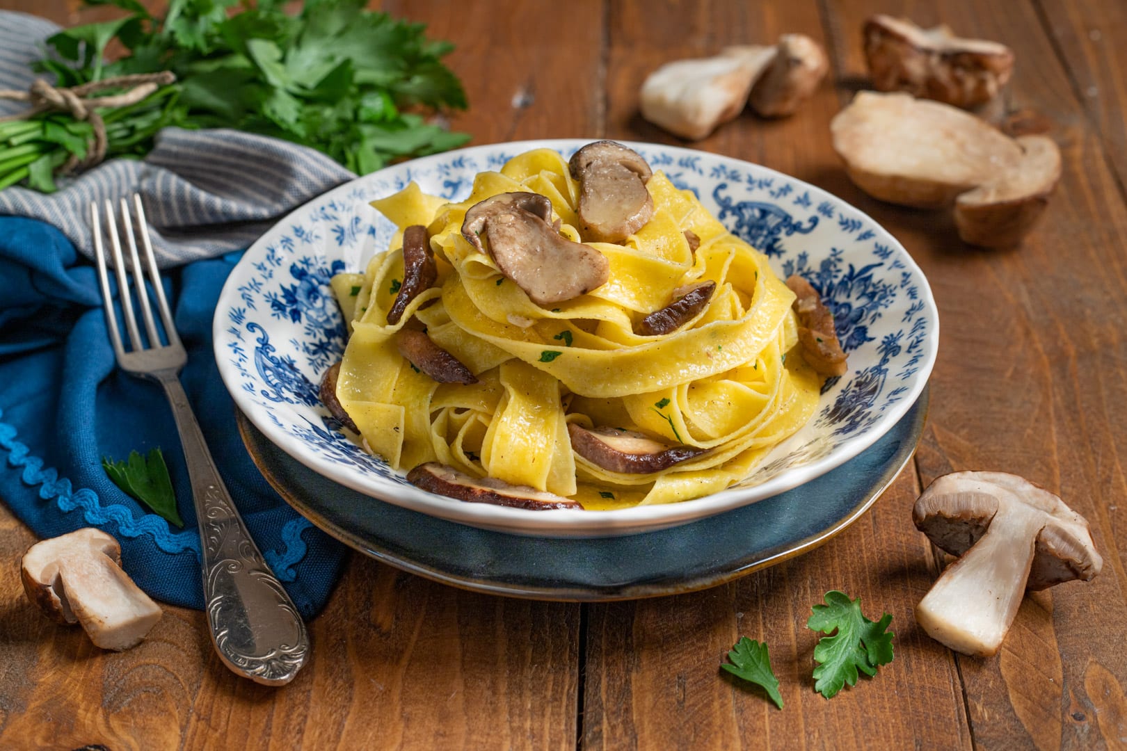 Tagliatelle ai funghi porcini, la ricetta di Sonia Peronaci