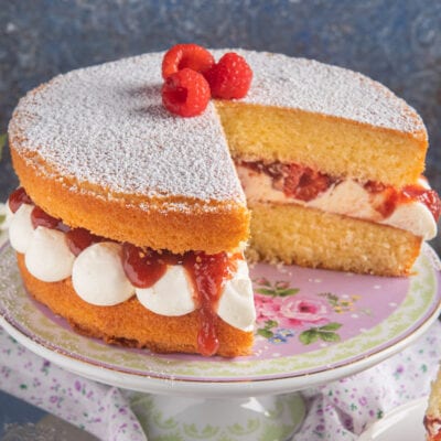 torta victoria sponge cake