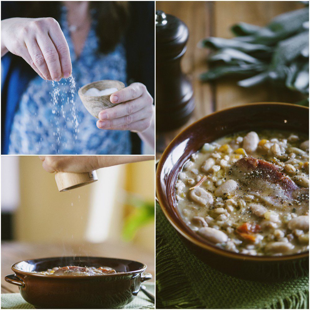 Zuppa di farro e fagioli