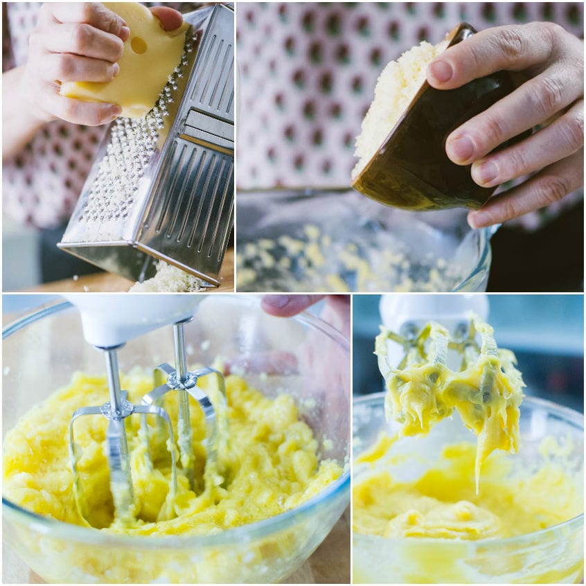 Tortelli salati al formaggio ripieni