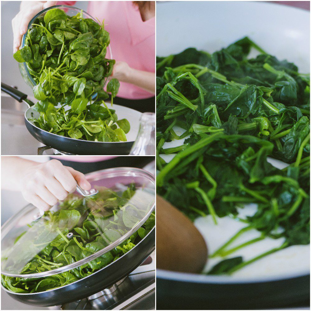 Come pulire gli spinaci freschi