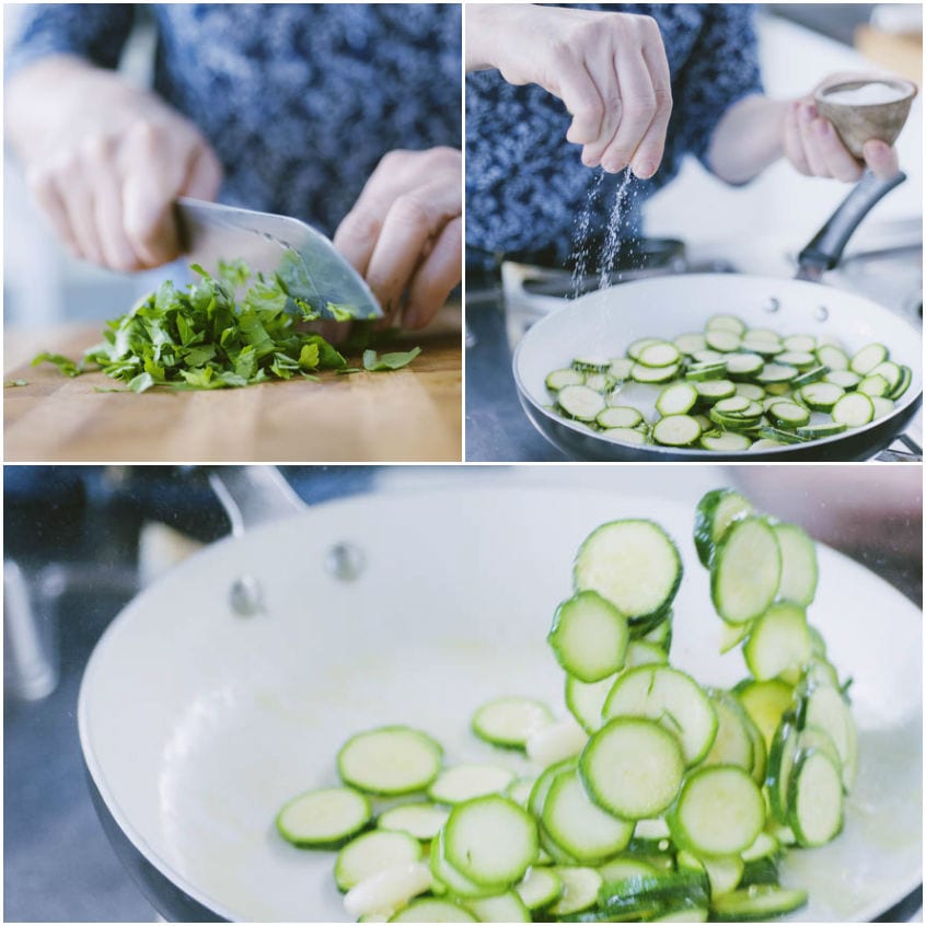 Frittata di albumi e zucchine