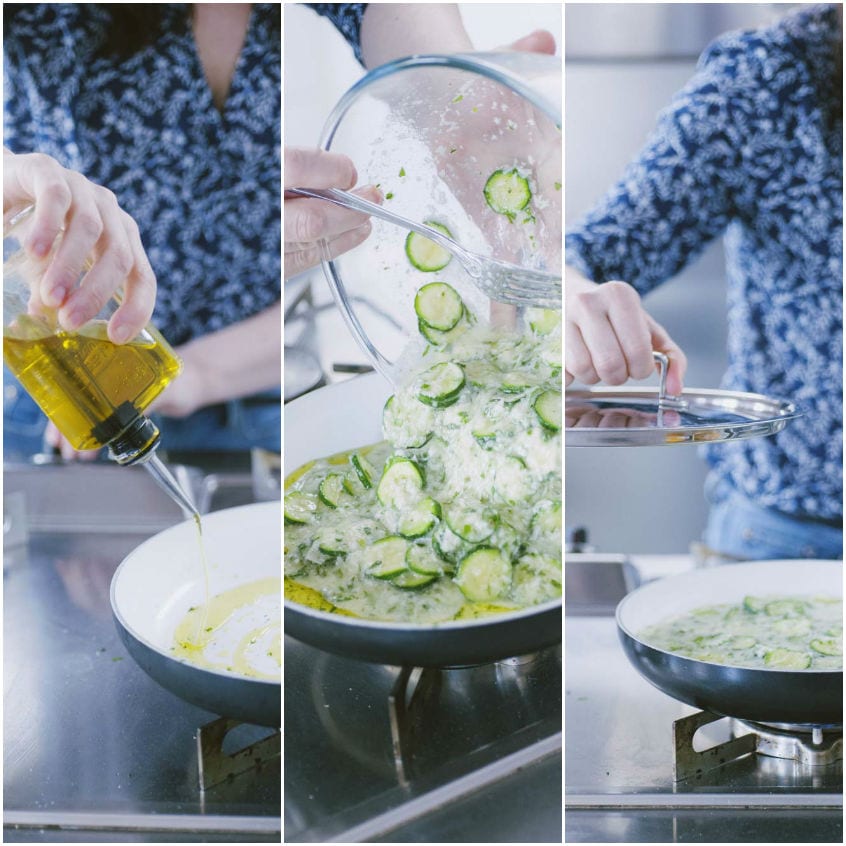 Frittata di albumi e zucchine