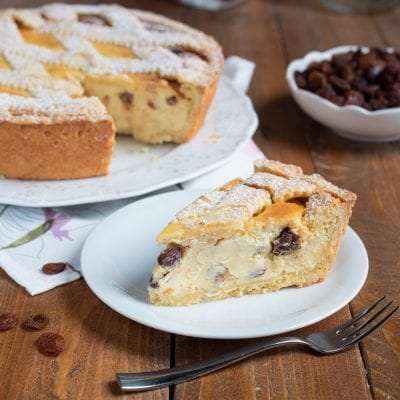 Crostata di ricotta alla romana