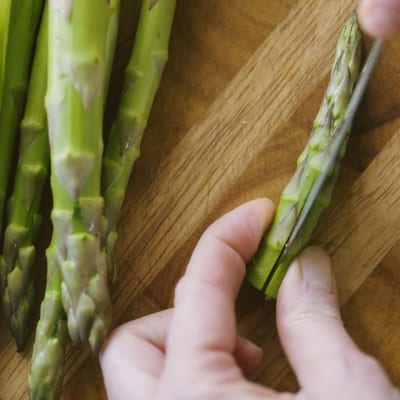 Come pulire gli asparagi