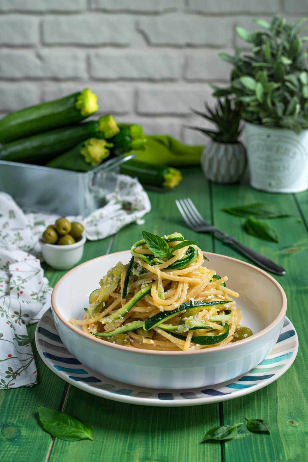 Pasta con le zucchine