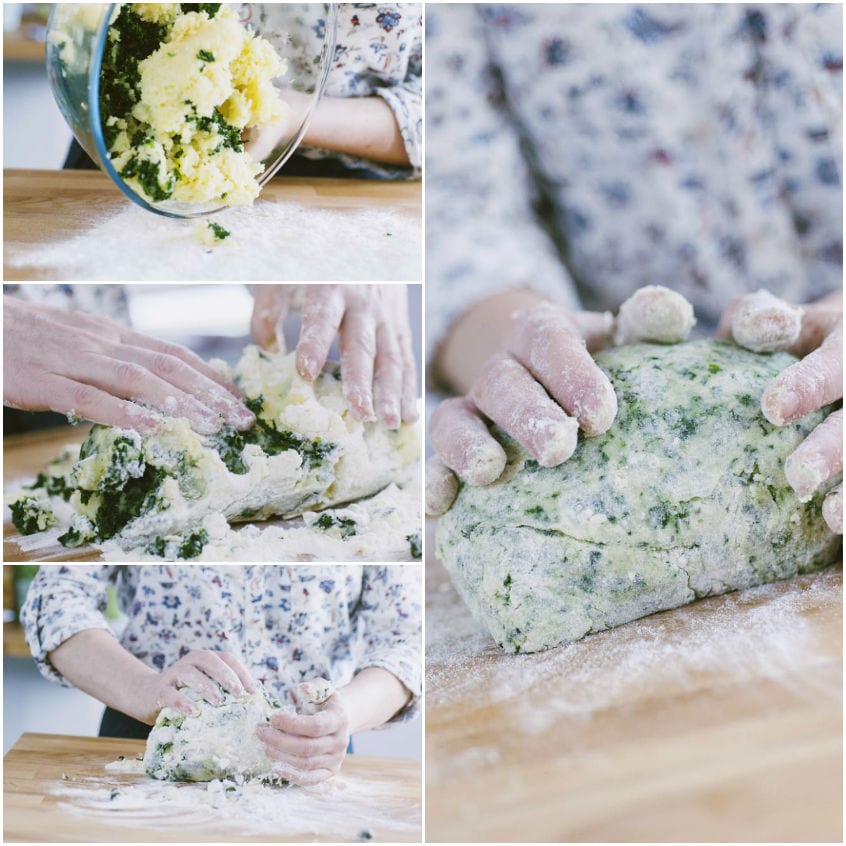 Gnocchi di spinaci 