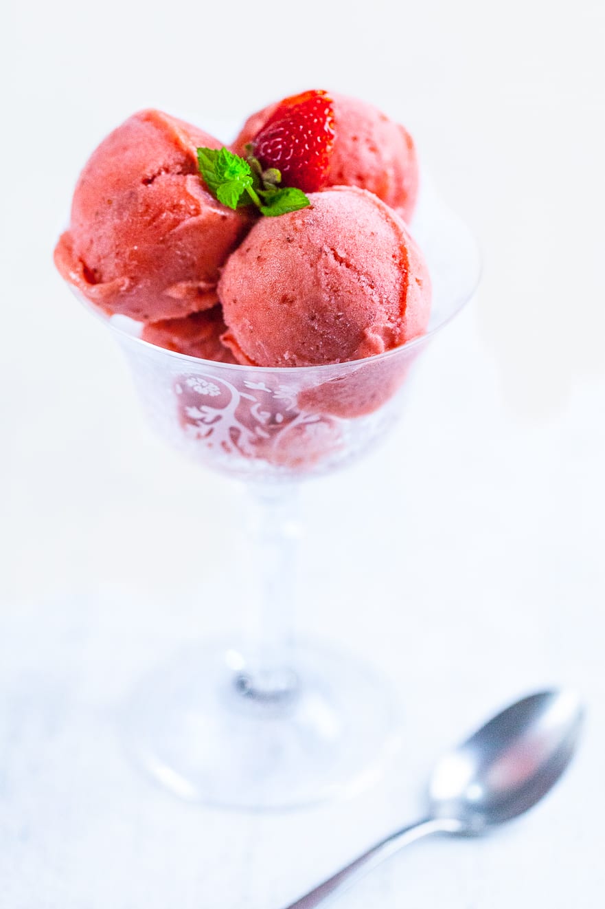 Gelato alla fragola, fresco ed irresistibile