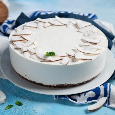 Cheesecake al cocco