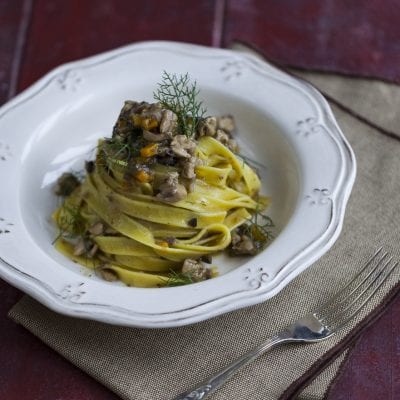 Tagliatelle senza glutine al ragù di coniglio