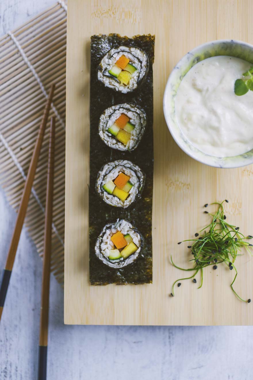 Sushi di verdure