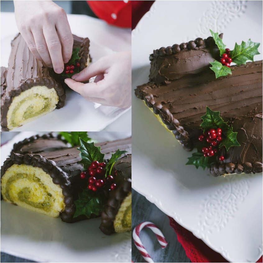 Tronchetto Di Natale Tutorial.Tronchetto Di Natale La Ricetta Di Sonia Peronaci