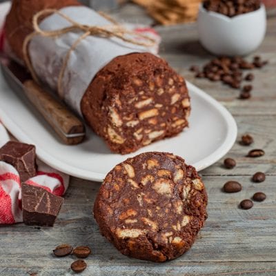 Salame di cioccolato e caffè