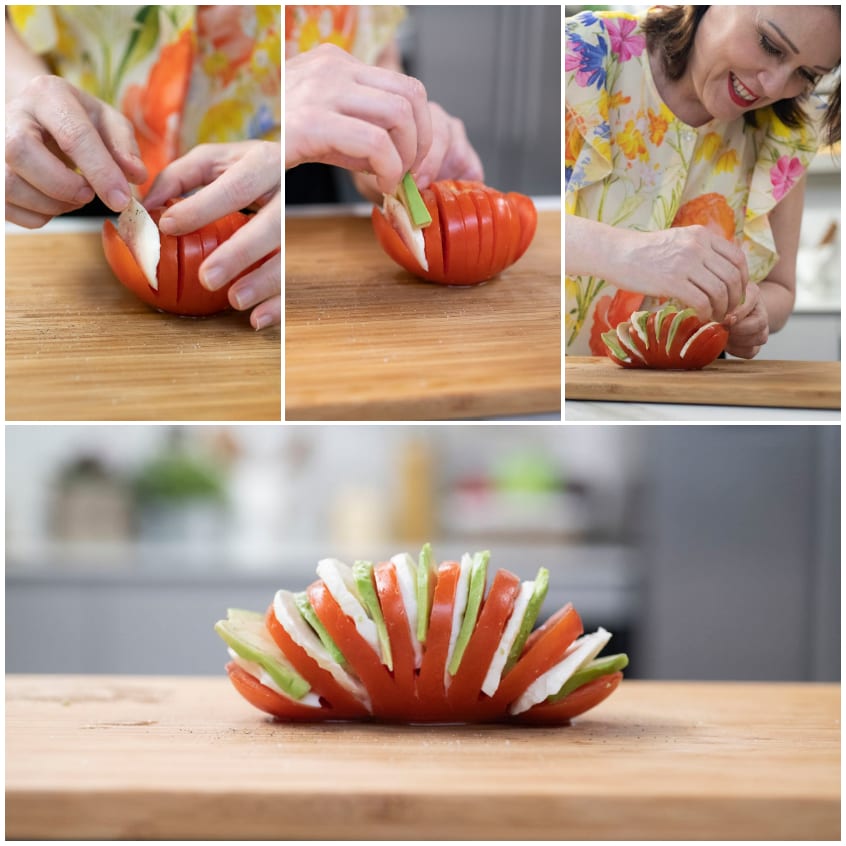 pomodori hasselback