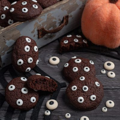 Biscotti di Halloween al cacao