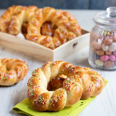 Brioche di Pasqua pronte per le feste