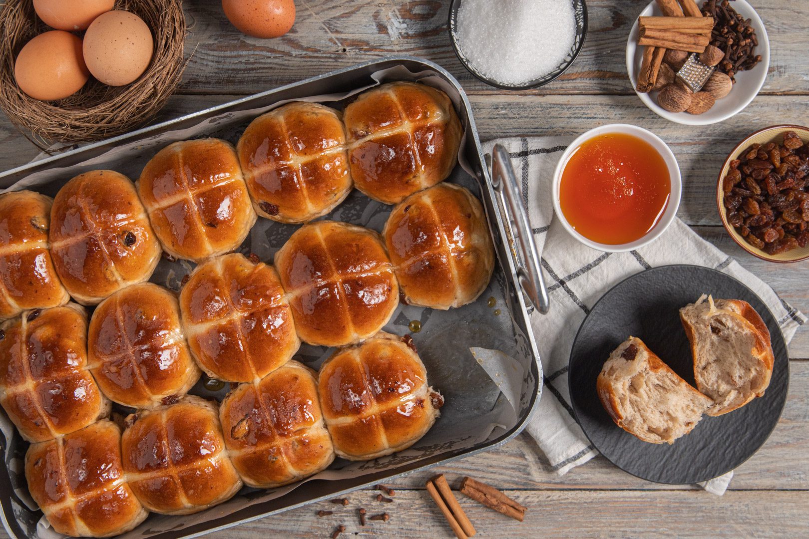 Hot cross buns - Dolce tipico inglese