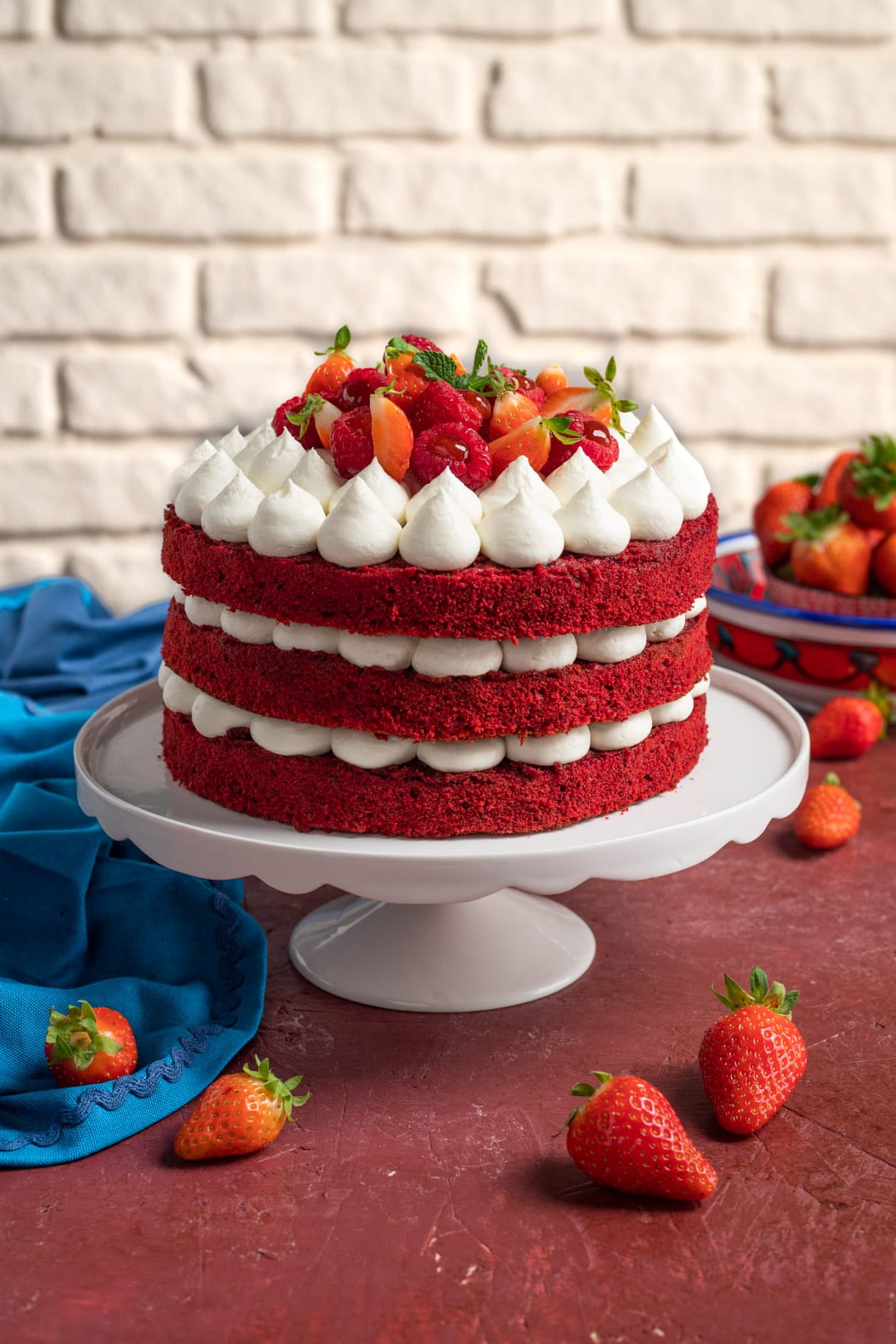 Red velvet, la torta di velluto rosso americana