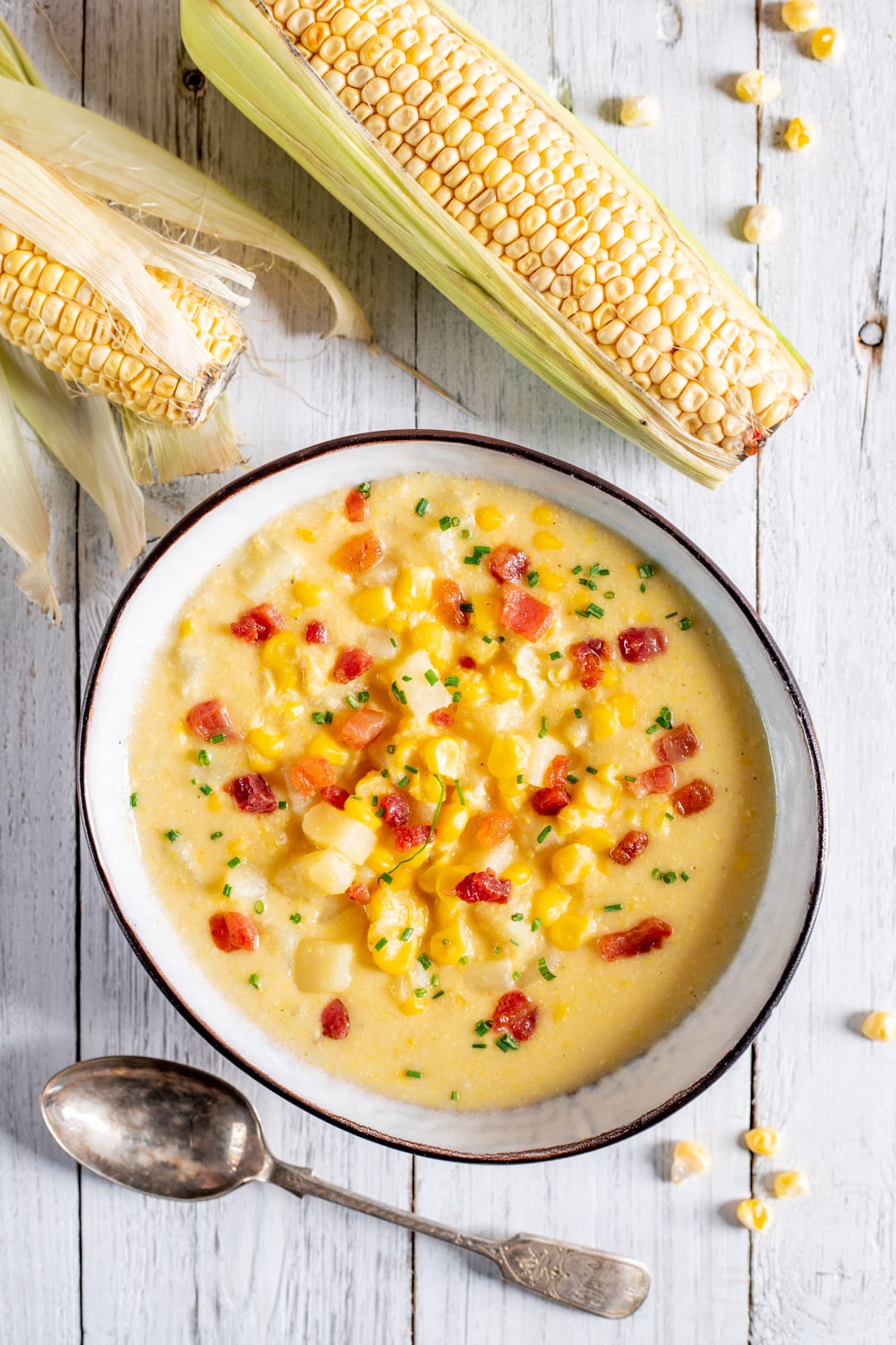 Zuppa Di Mais E Patate Corn Chowder La Ricetta Di Sonia Peronaci