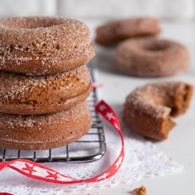 Gingerbread donuts