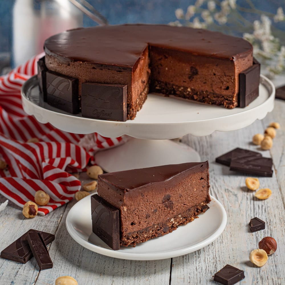 Cheesecake Al Cioccolato Torta Fredda Senza Cottura