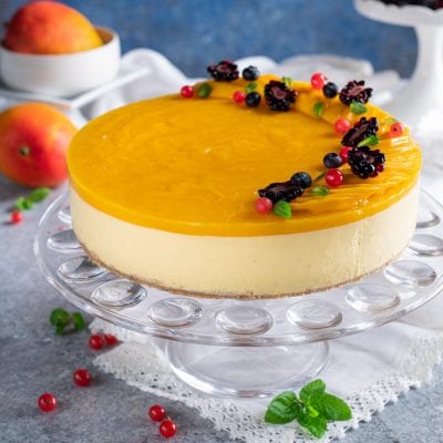 Cheesecake al mango