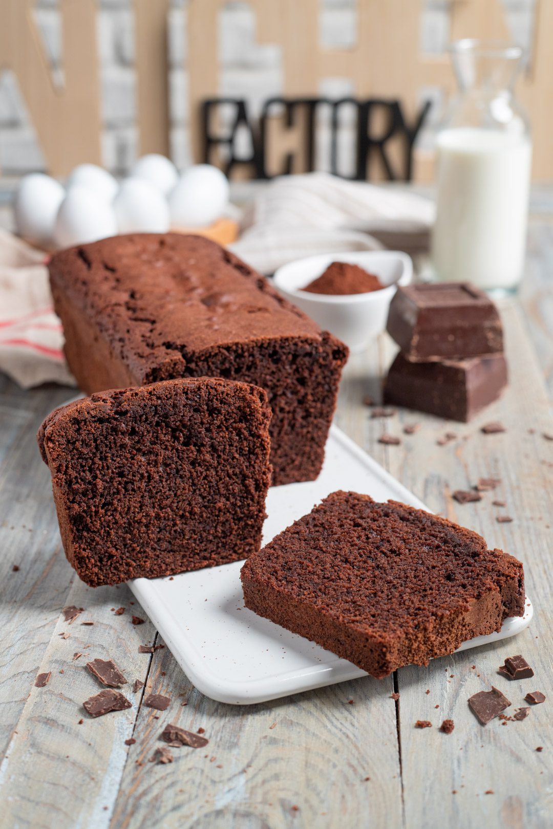 Plumcake al cioccolato