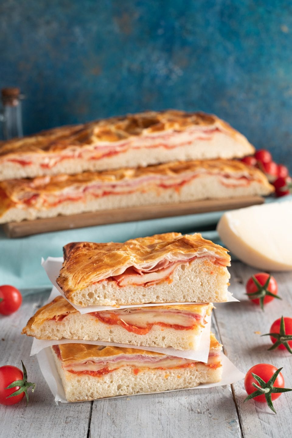 Focaccia su sfoglia