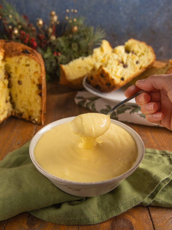 Crema al mascarpone in ciotola