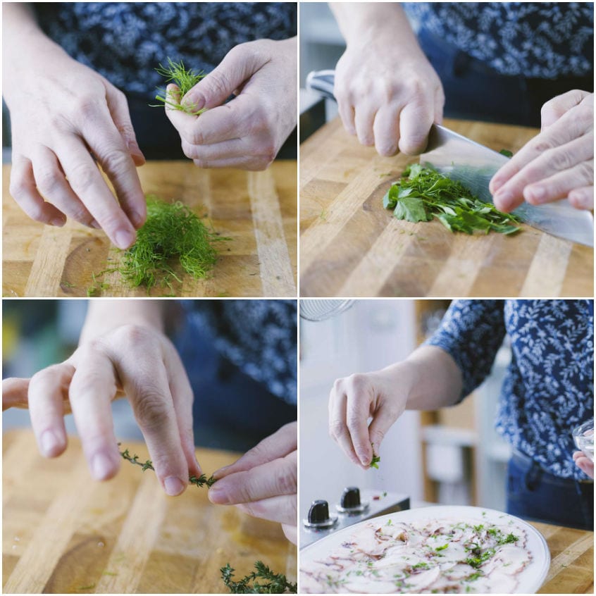 Cioccolato al Peperoncino: CARPACCIO DI POLPO