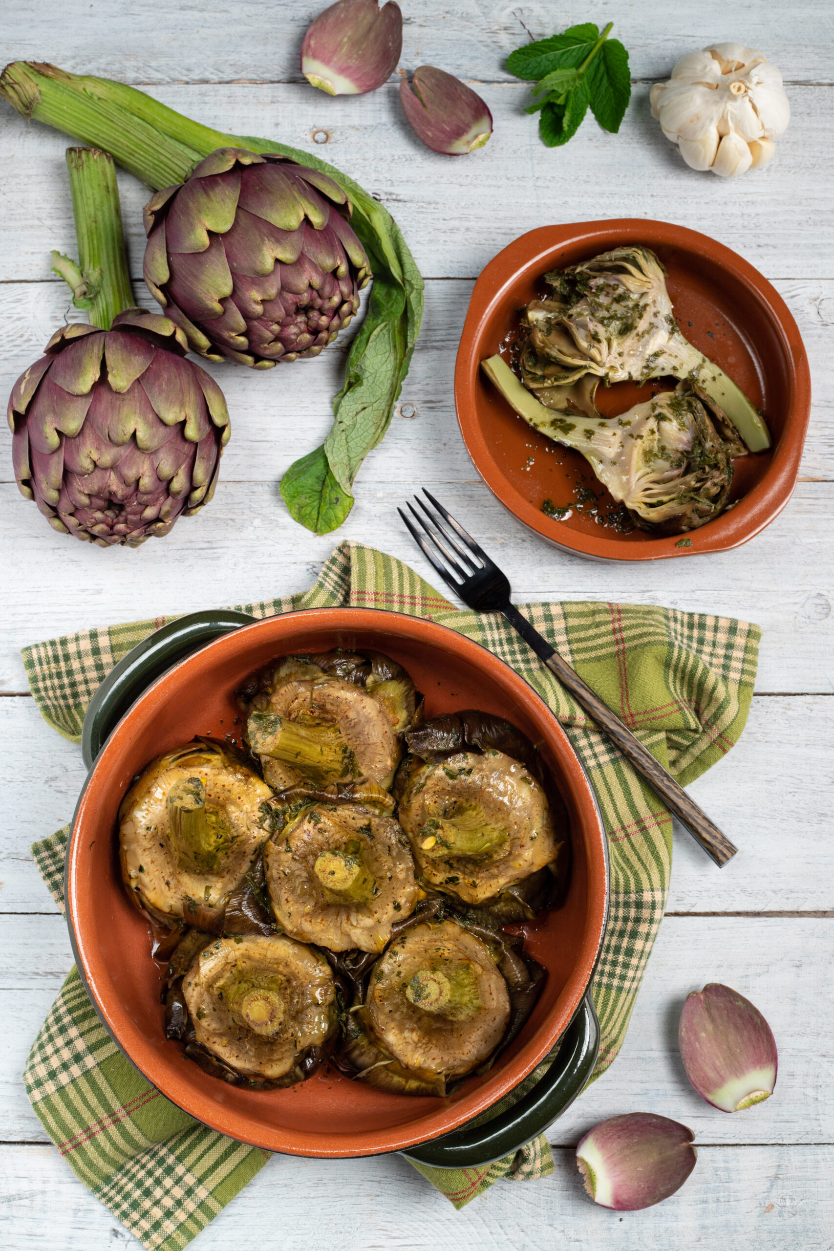 Carciofi alla romana Sonia Peronaci