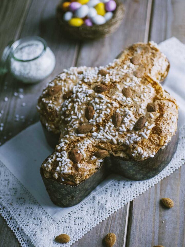 Colomba pasquale con lievito madre - Sonia Peronaci