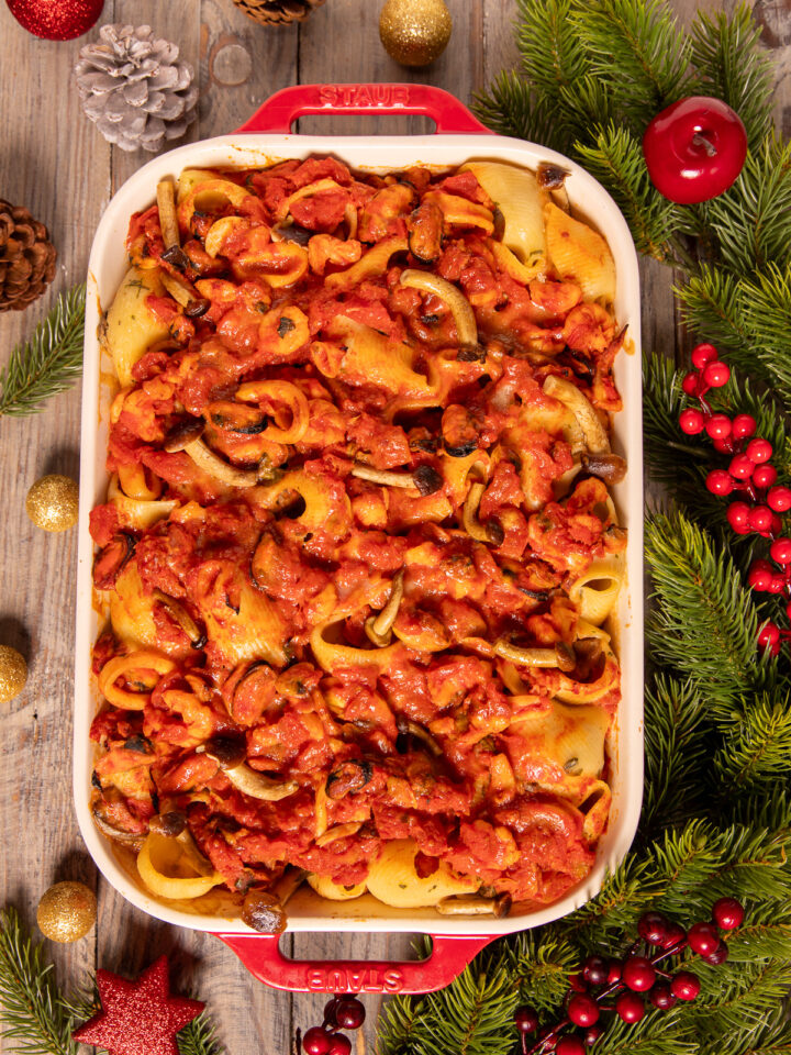 Pasta al forno mari e monti Perfetta per le grandi occasioni o per un pranzo domenicale in famiglia,